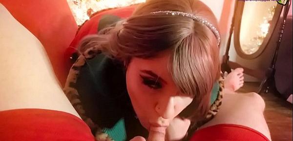  Santa noticed you were all alone, so he sent me to help you out this xmas season! I&039;ll unwrap your package and suck it hard until you fill my mouth with holiday cheer! Clip 2
